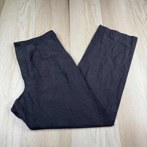 Outlier Mens Gray Knit Flat Front Outdoor Comfort Wide Leg Chino Pants Size 35